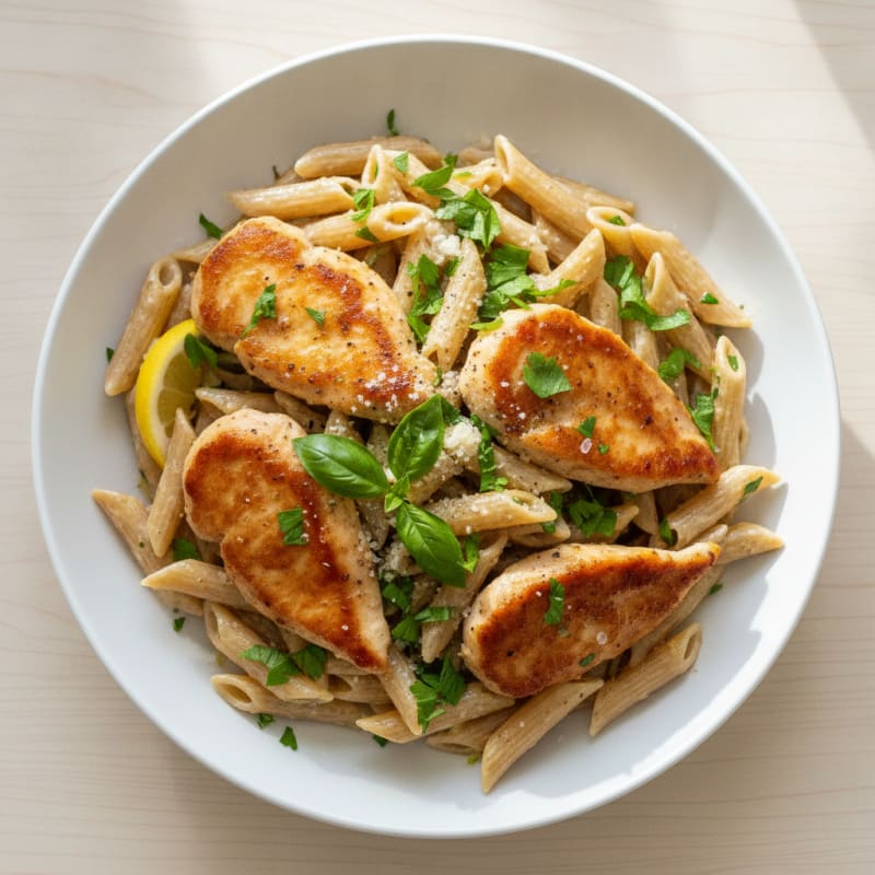 Garlic Herb Butter Pasta