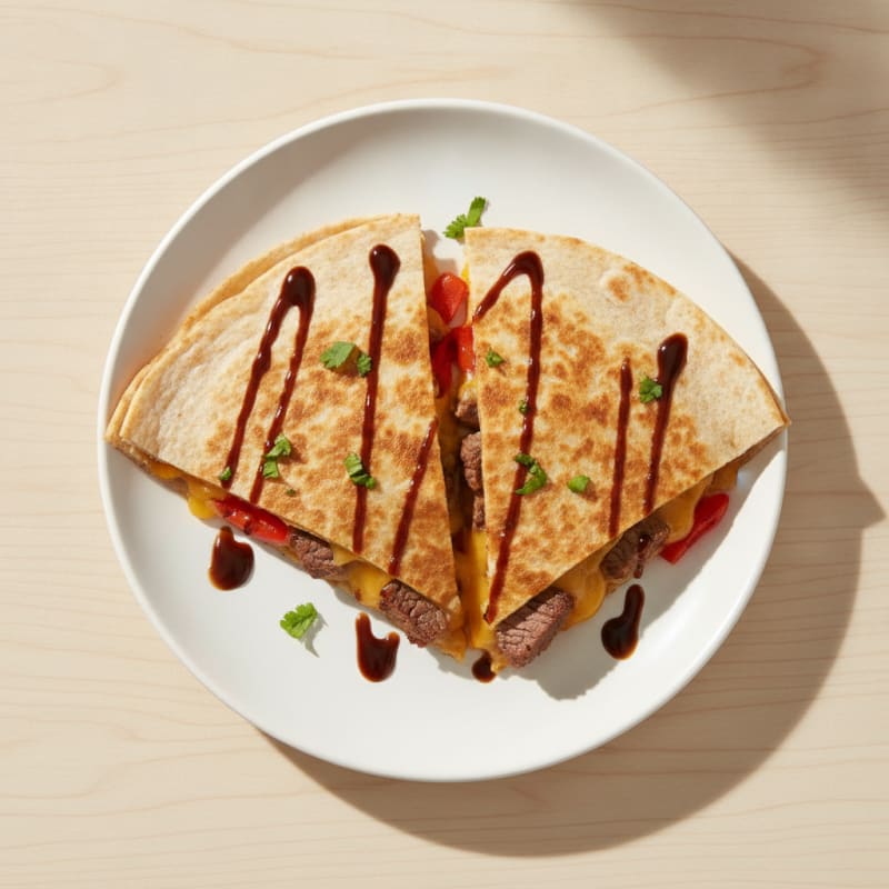 Seared Steak & Pepper Quesadillas