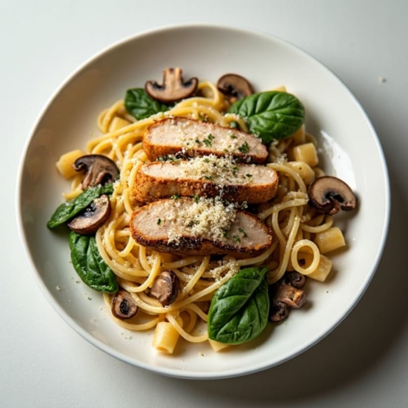 Silky Truffle Mushroom Pasta