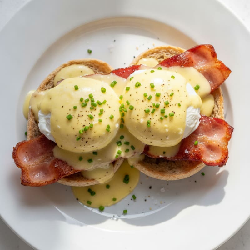 Classic Eggs Benedict with Hollandaise