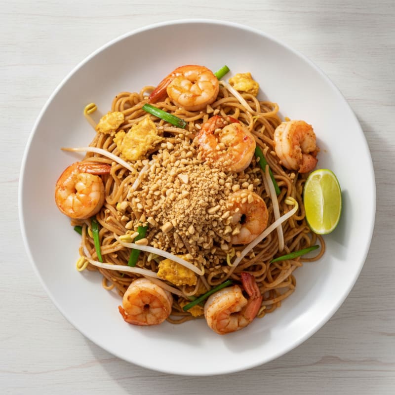 Shrimp Pad Thai Noodles