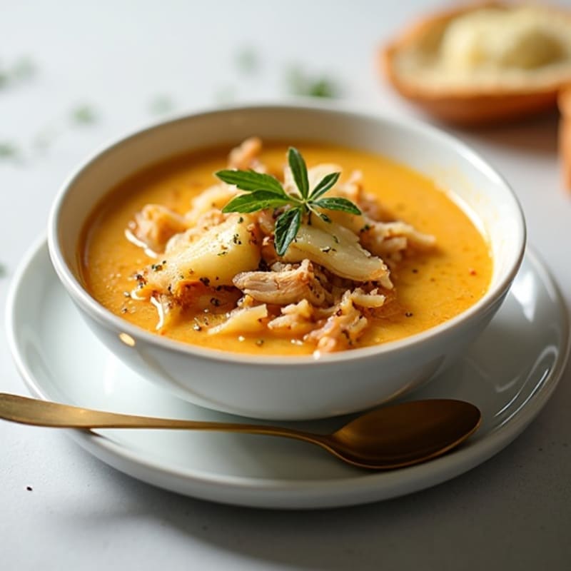Lightened-Up French Onion Soup with Herb-Crusted Sourdough