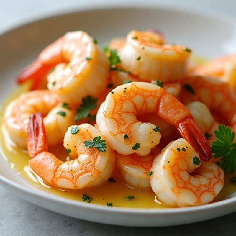 Garlic Butter Shrimp with Fresh Herbs