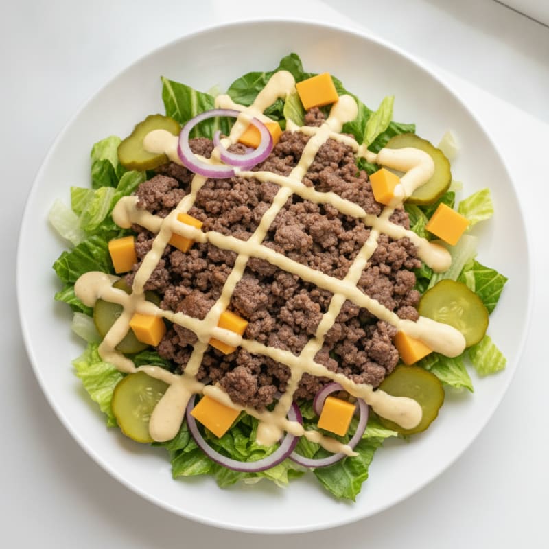 Big Mac Protein Bowl