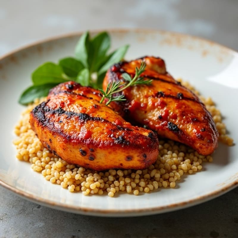 Spicy Peri-Peri Grilled Chicken Thighs