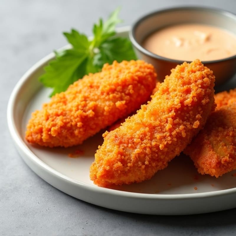 Crispy Baked Buffalo Chicken Tenders