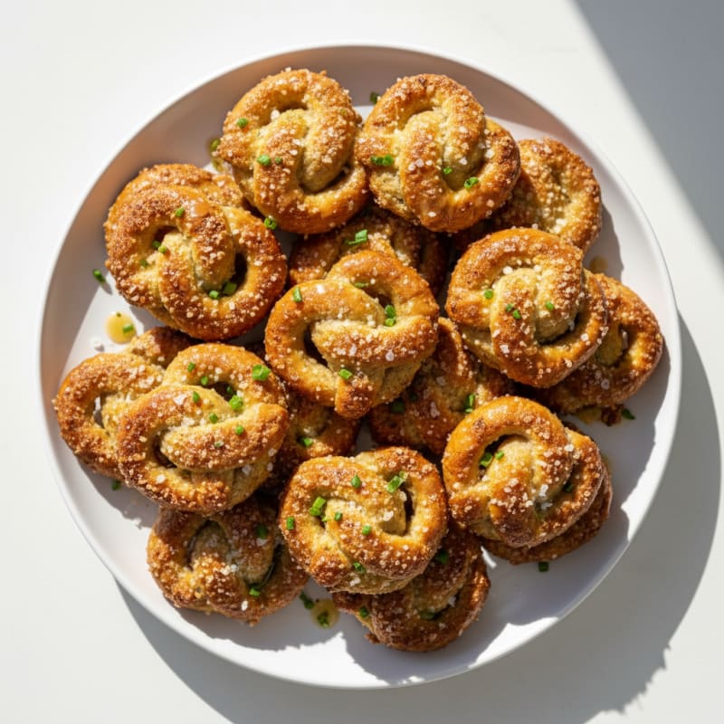 Garlic Parmesan Pretzel Bites