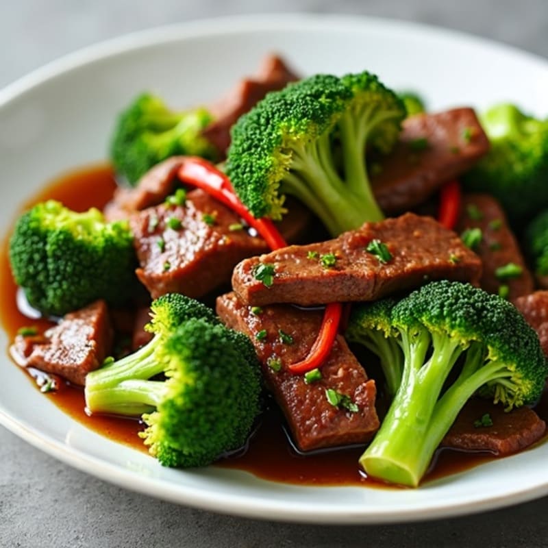 Lean Beef and Crispy Broccoli Stir-Fry
