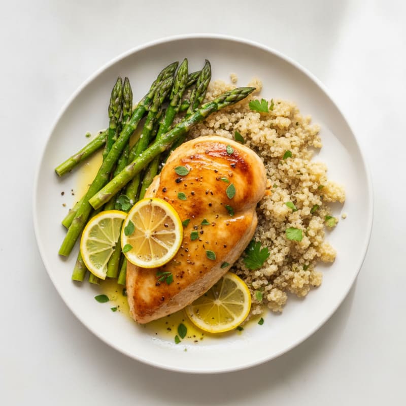 Quick Pan-Seared Lemon Herb Chicken