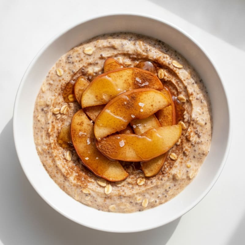Apple Cinnamon Skyr Chia Pudding