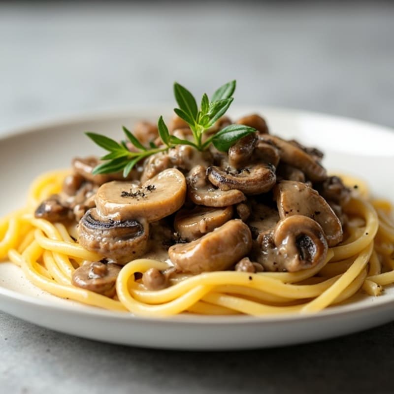 Creamy Lean Beef and Mushroom Stroganoff