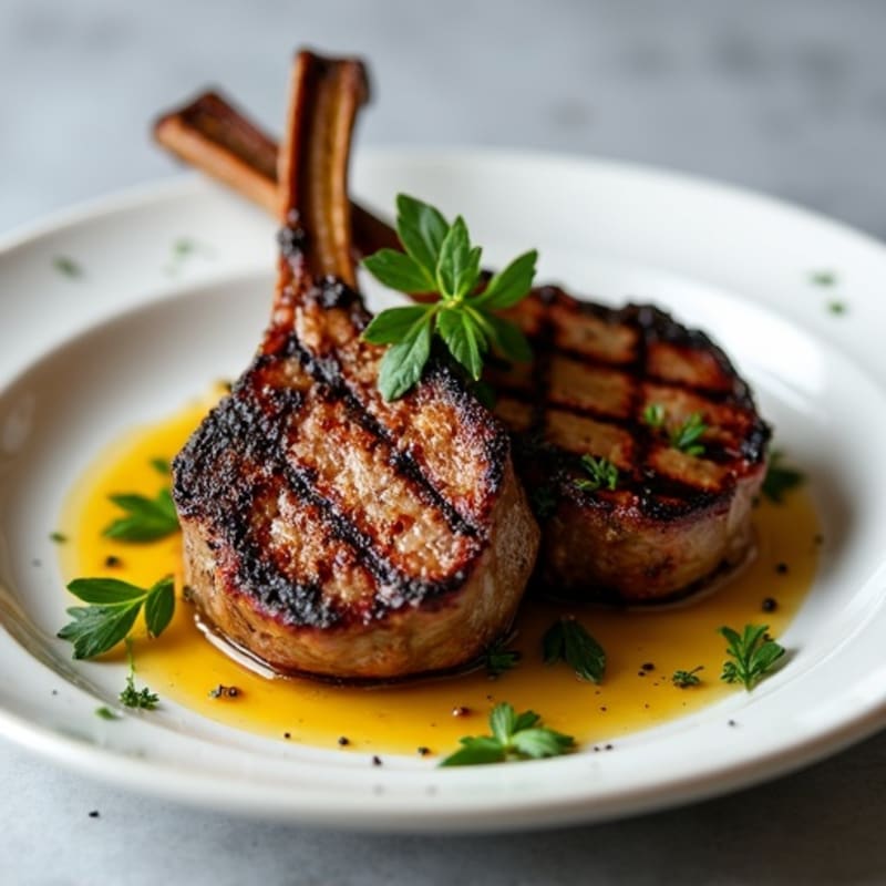Grilled Herb Lamb Chops
