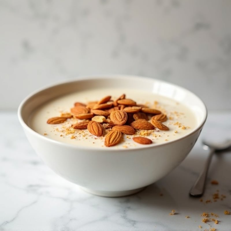 Protein-Packed Vanilla Almond Tres Leches Bowl