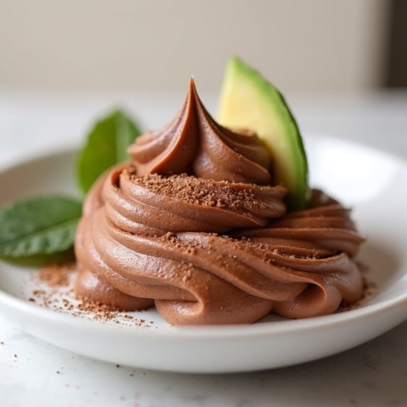 Creamy Chocolate Avocado Mousse