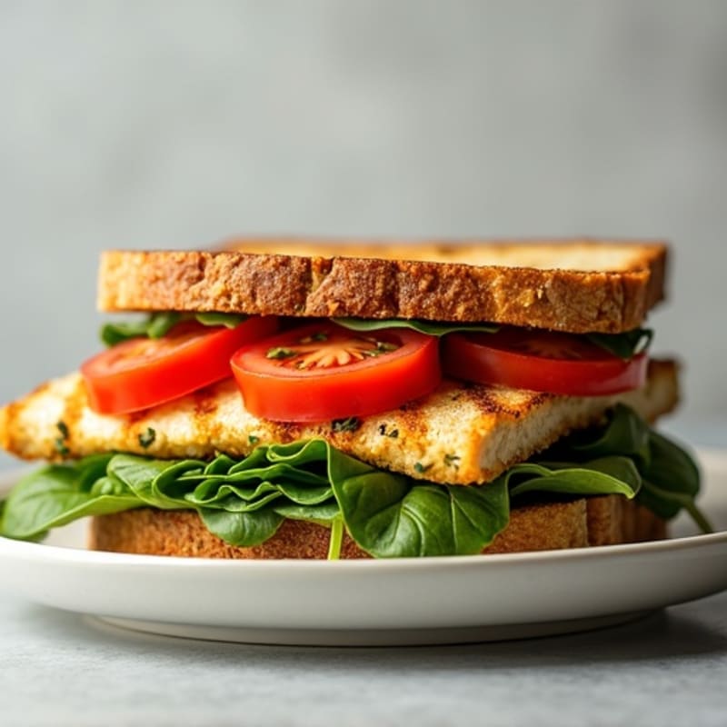 Grilled Chicken Pesto Sandwich