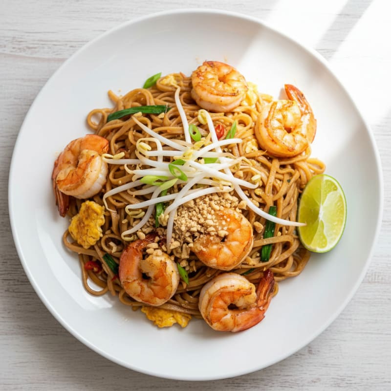 Shrimp Pad Thai Noodles