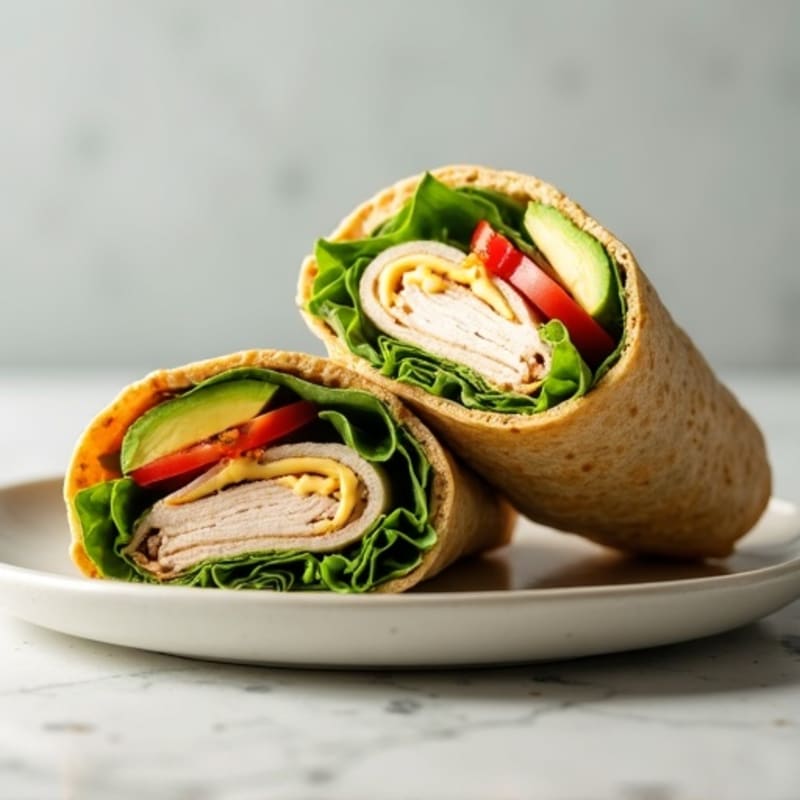 Fresh Turkey Avocado Wrap