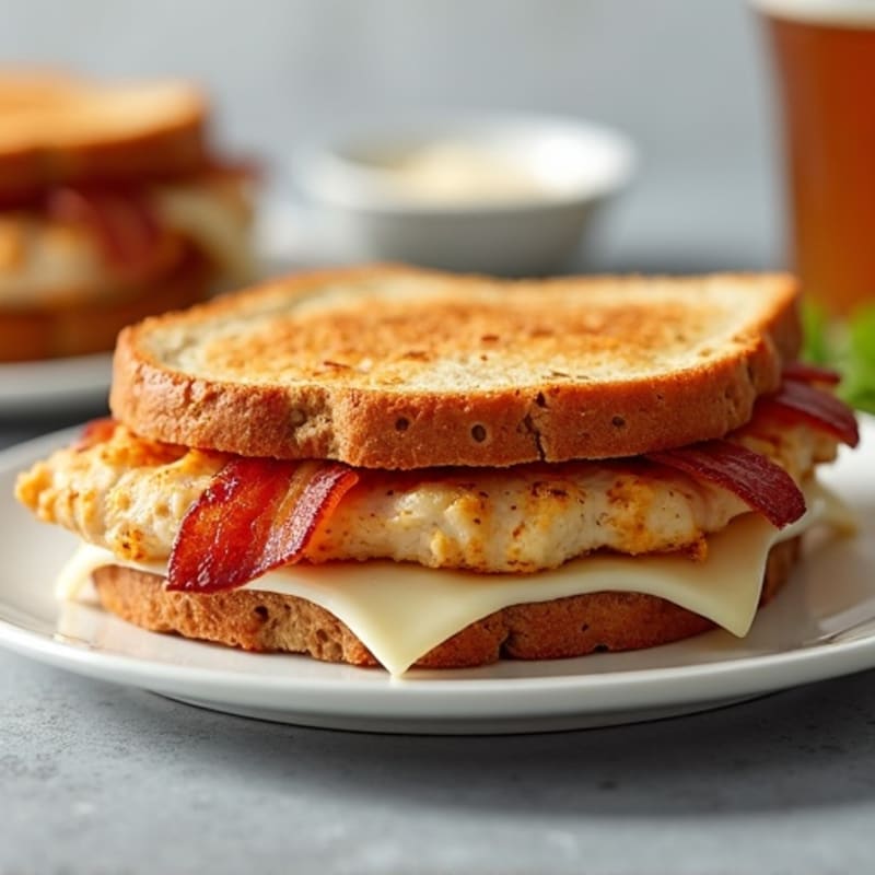 Crispy Chicken Bacon Ranch Melts