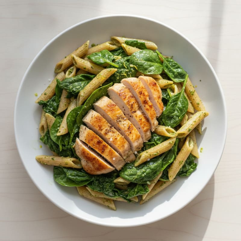 Creamy Pesto Chicken Pasta