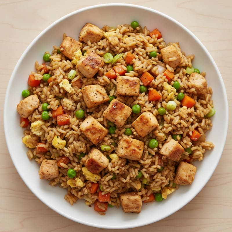 Chicken and Vegetable Fried Rice