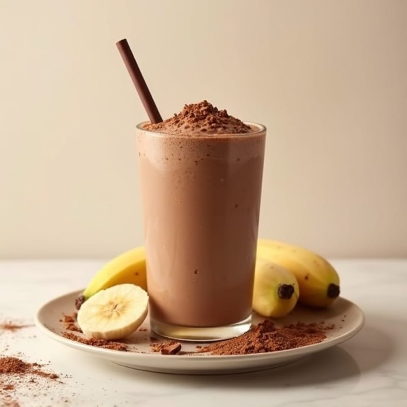 Creamy Chocolate Protein Smoothie