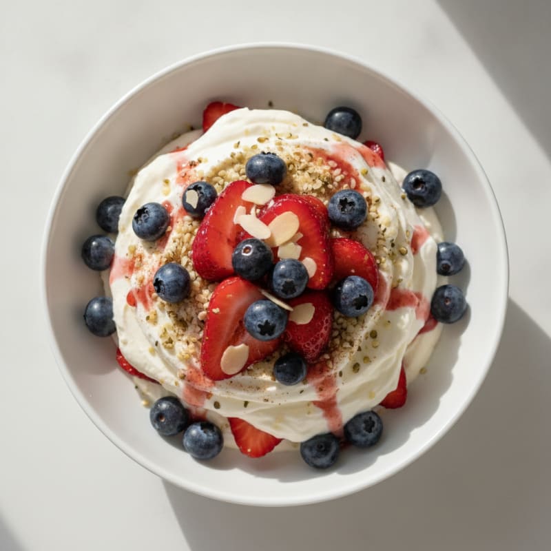 Vanilla Protein Berry Parfait