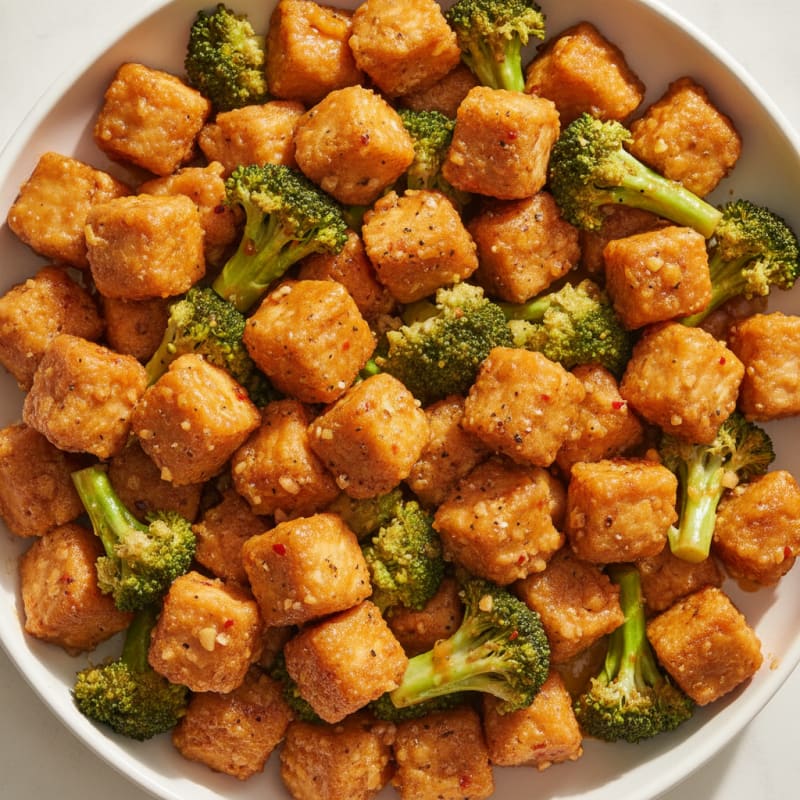 General Tso's Chicken with Broccoli