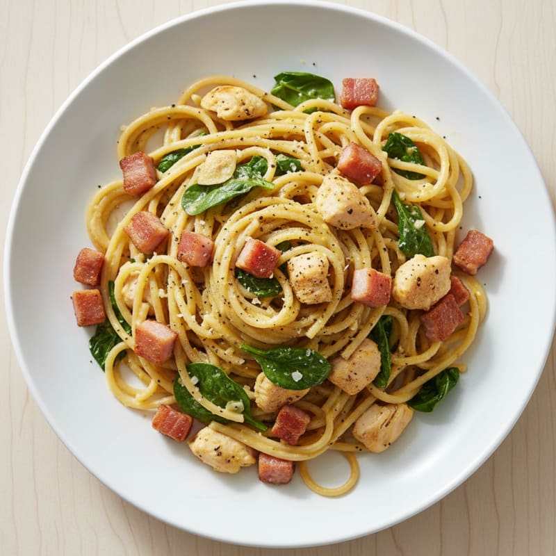 Creamy Pancetta Carbonara with Silky Egg Sauce
