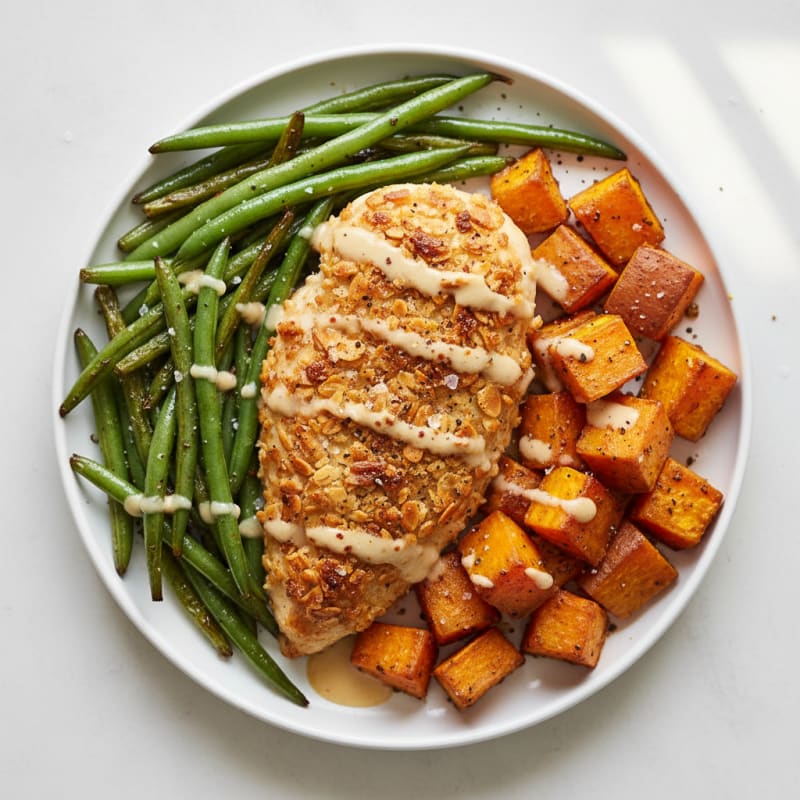 Crispy Buttermilk Fried Chicken Dinner