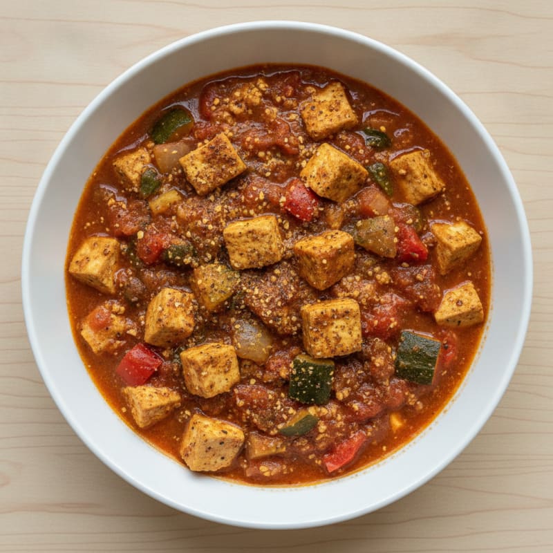 Hearty Tofu and Vegetable Chili
