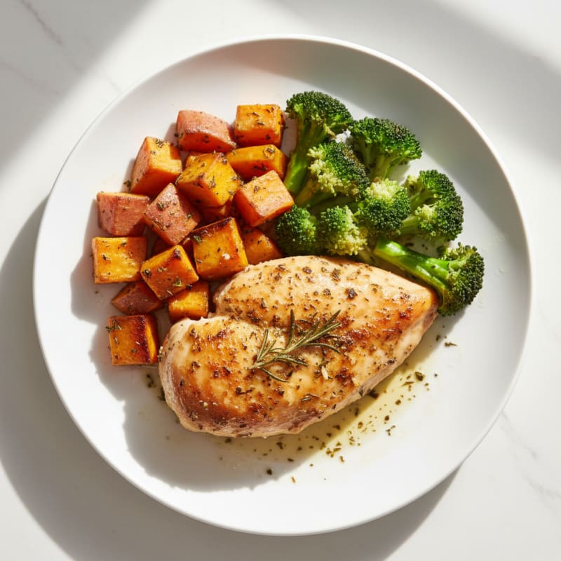 Garlic Herb Roasted Chicken Breast