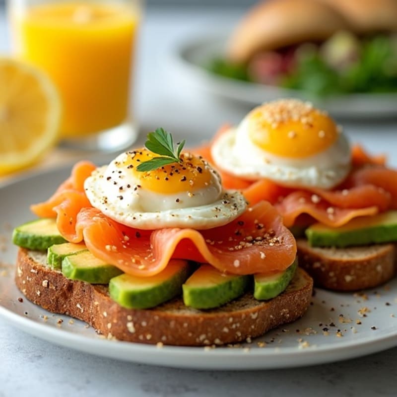 Fresh Avocado Toast with Everything Bagel Seasoning