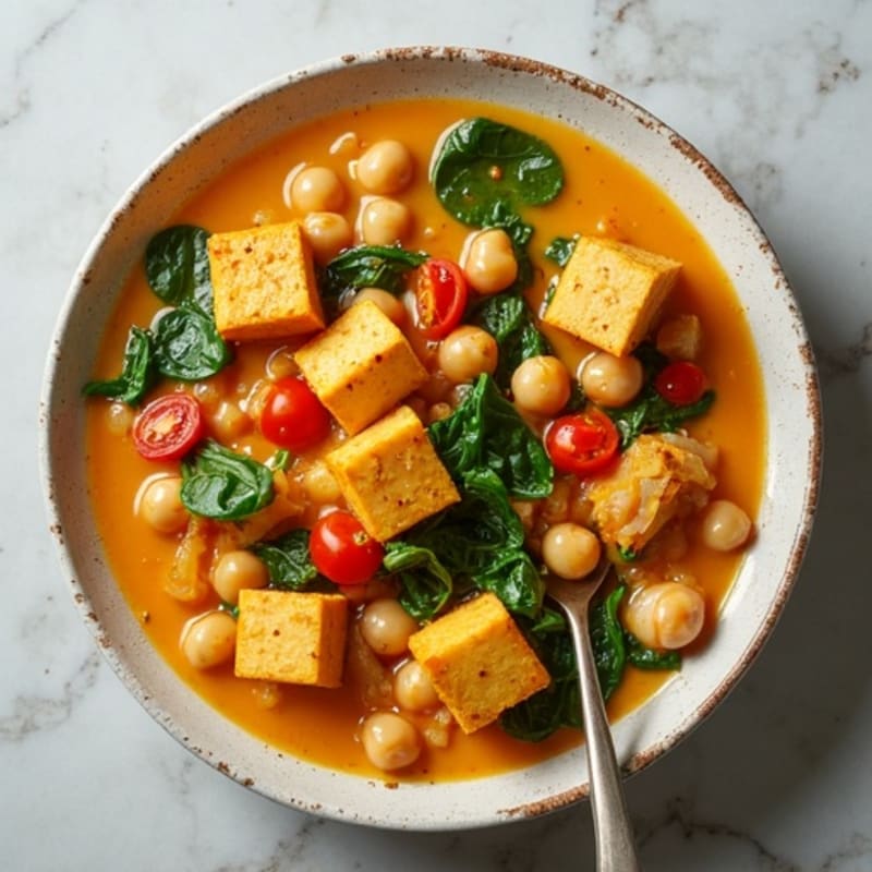 Creamy Coconut Chickpea Curry Stew