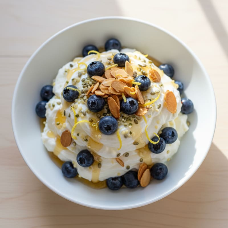 Creamy Zesty Greek Yogurt Parfait