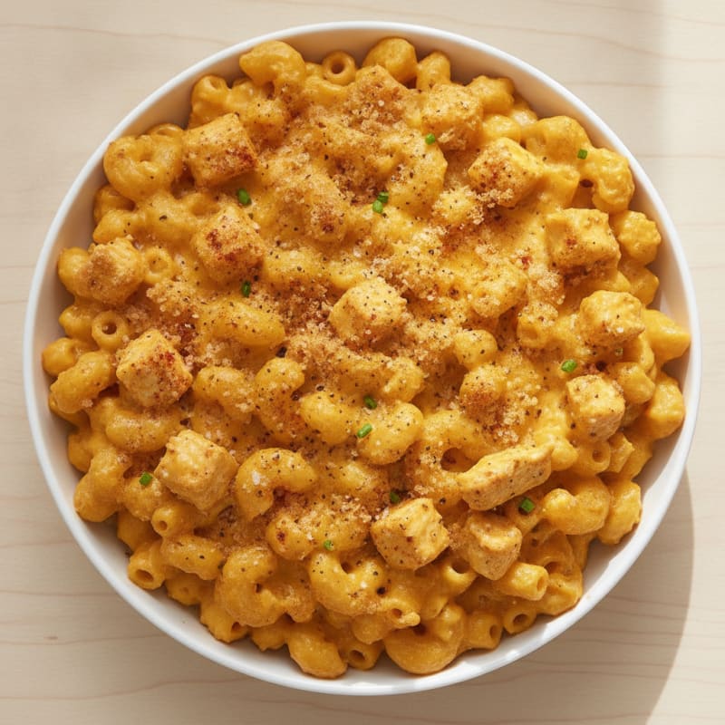 High-Protein Baked Macaroni and Cheese