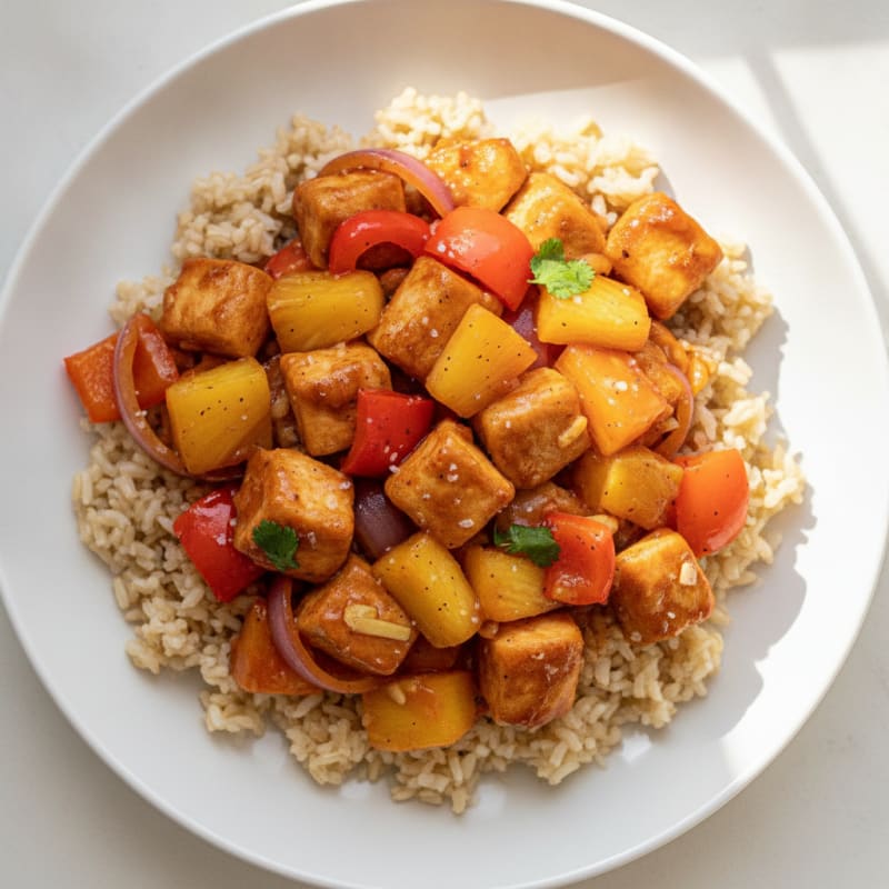 Sweet and Sour Chicken with Pineapple