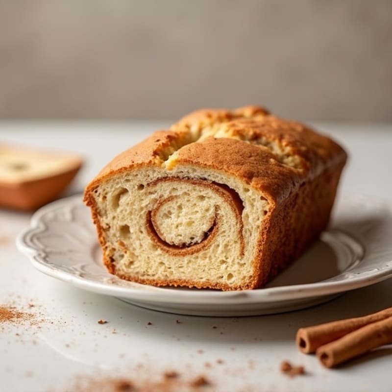 Protein-Packed Almond Flour Cinnamon Swirl Bread