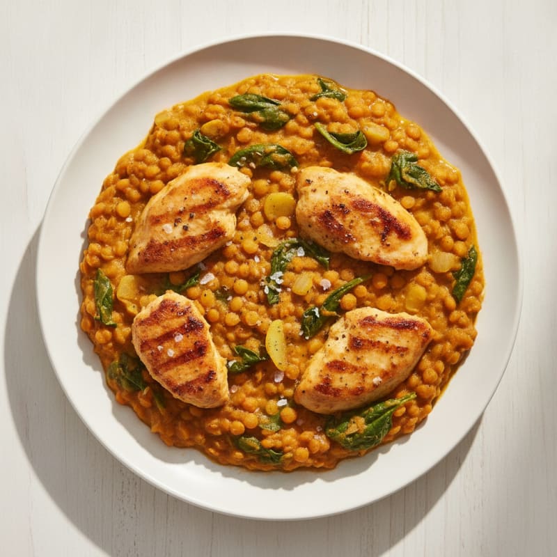 Hearty Red Lentil Dahl