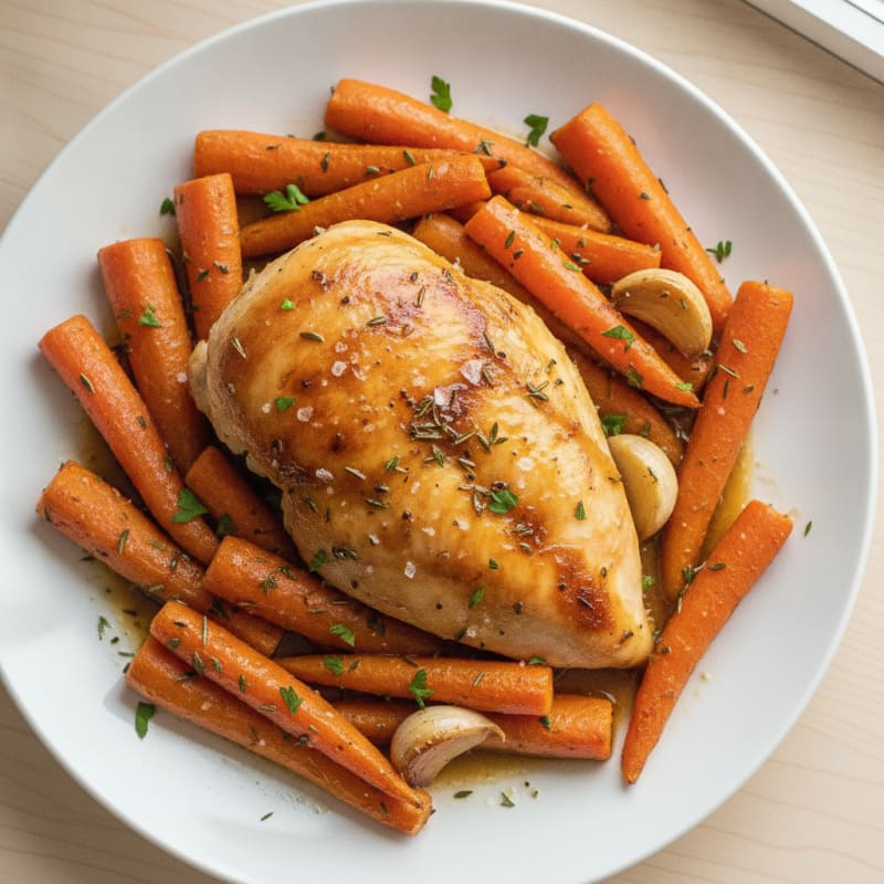 Herb-Roasted Chicken with Root Vegetables