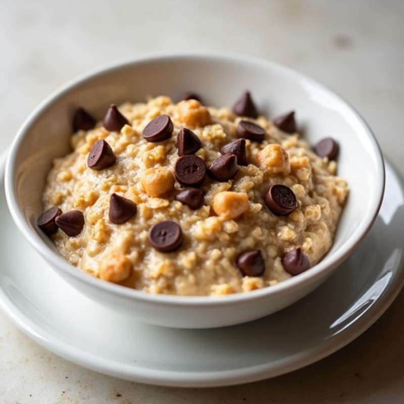Soft Baked Chocolate Chip Cookie Dough Protein Oats