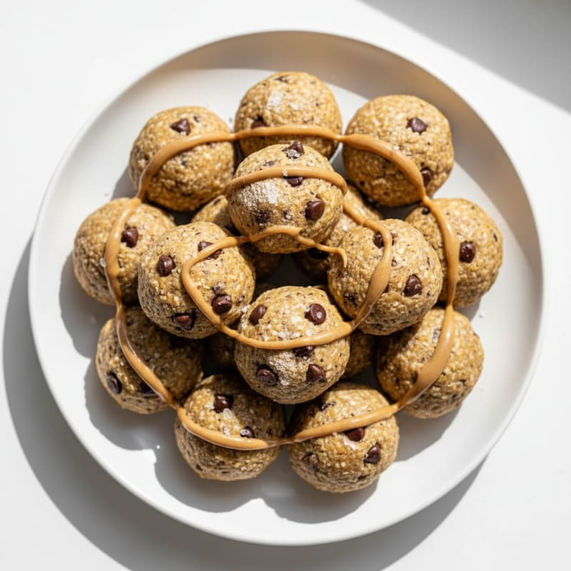 Creamy Vanilla Bean Cookie Dough Bites