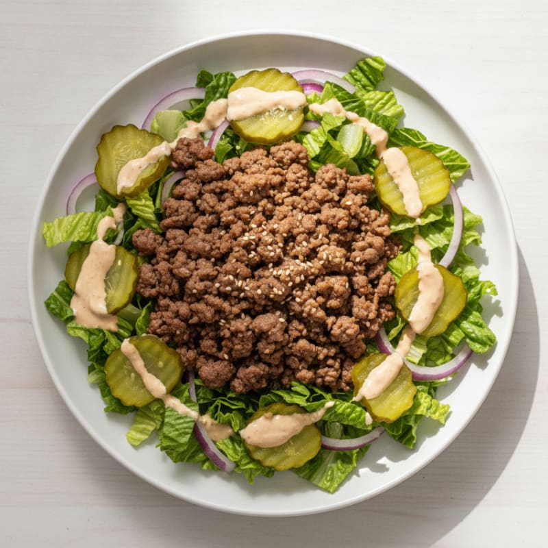 Big Mac Protein Bowl