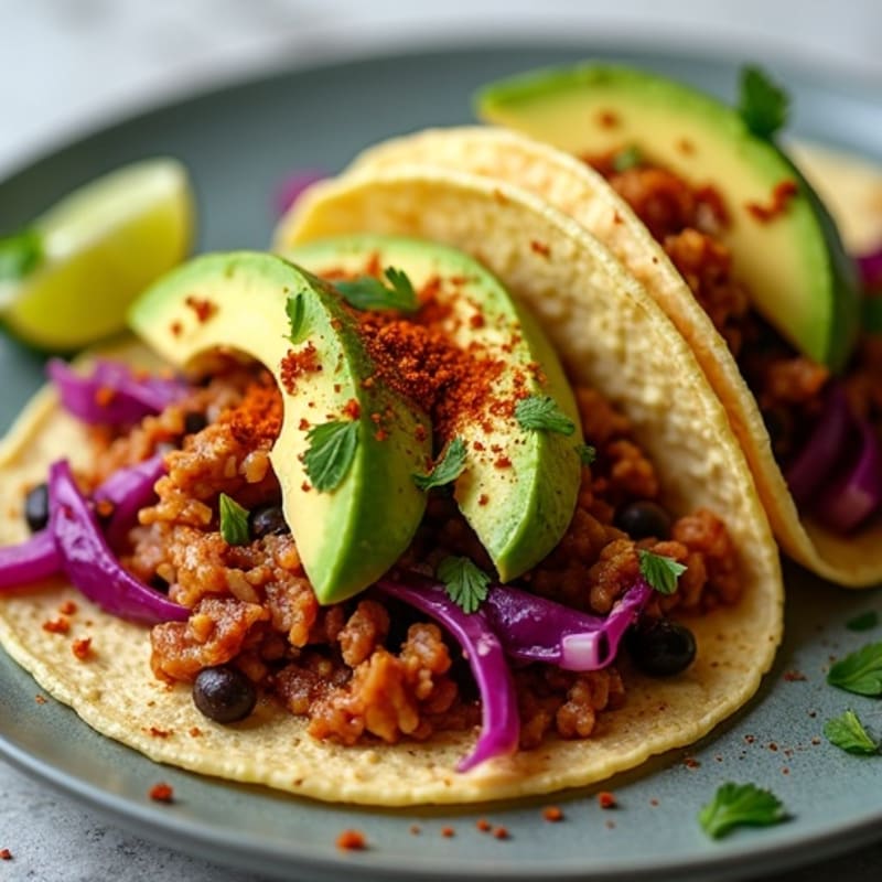 Smoky Pulled Jackfruit Street Tacos