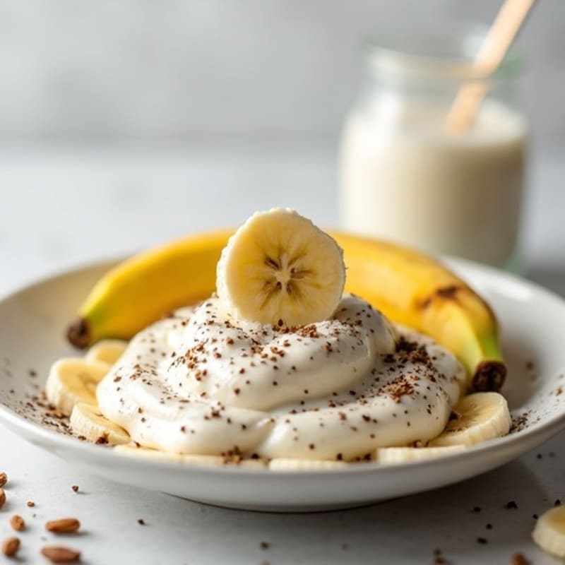 Creamy Chia Banana Pudding