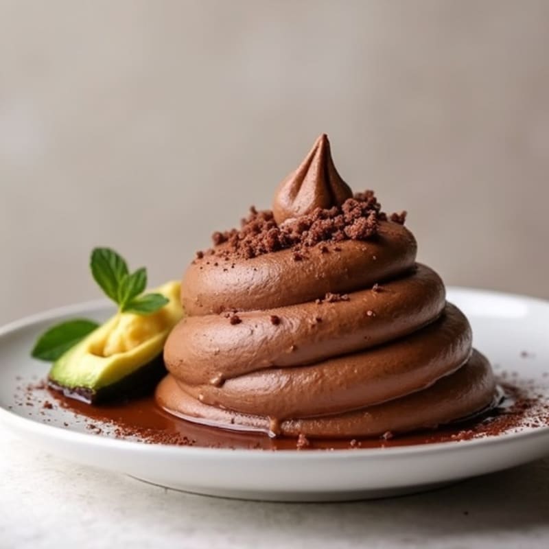 Silky Chocolate Protein Mousse with Greek Yogurt