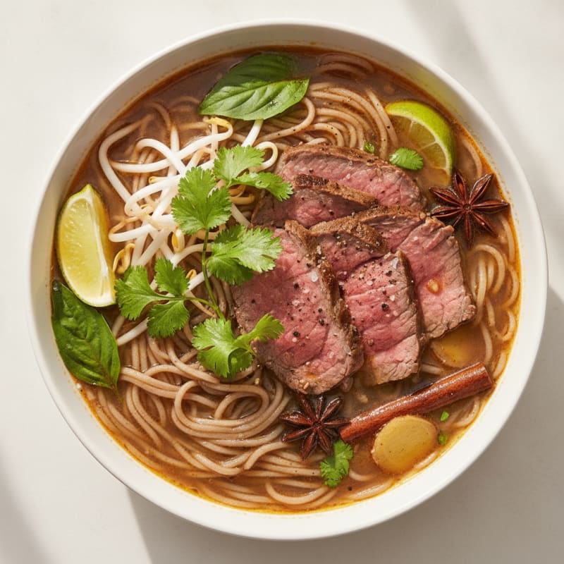 Beef Pho Noodle Soup