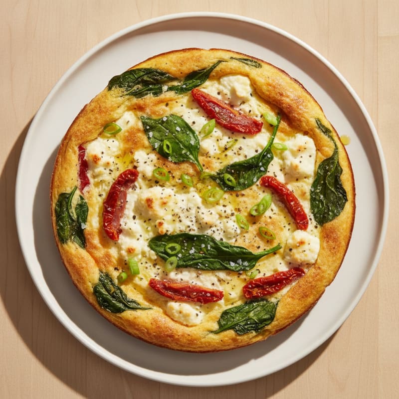 Savory Cottage Cheese Egg Bake