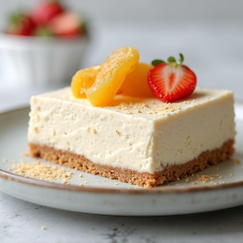 Greek Yogurt Protein Cheesecake