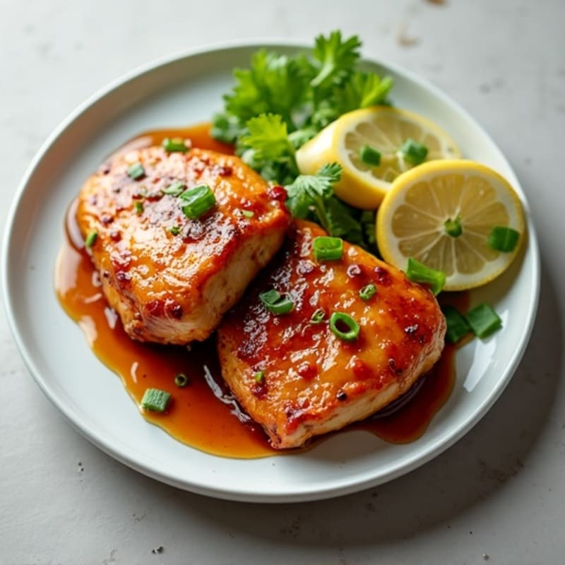 Ginger-Garlic Glazed Teriyaki Chicken