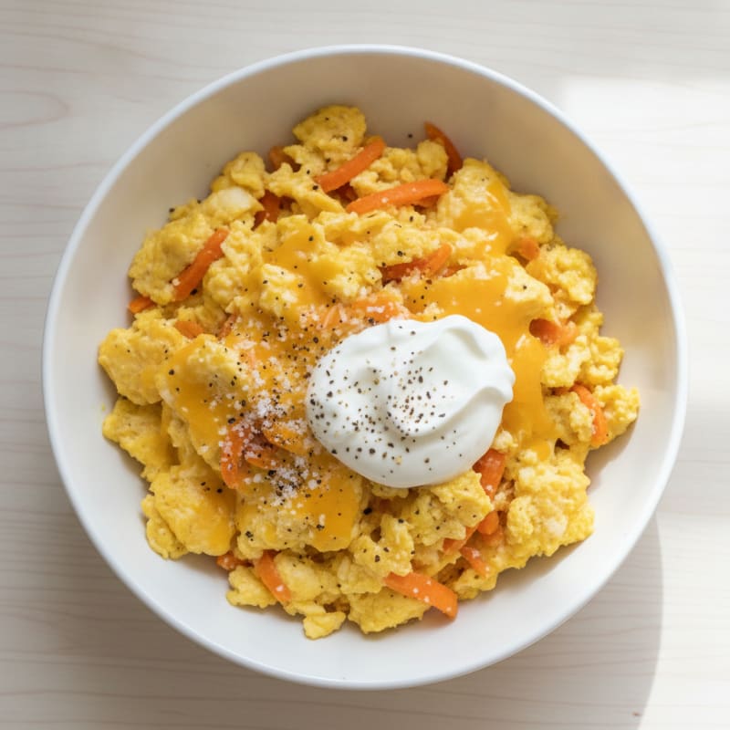 Savory Egg and Cheese Breakfast Bowl